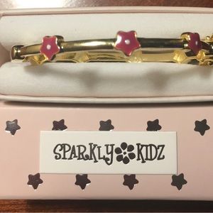NIB Sparkly Kidz Flower Bracelet